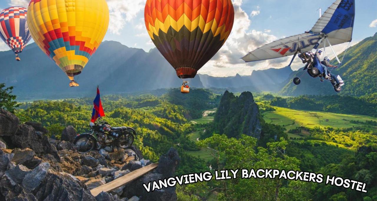 Vang Vieng Lily Backpackers Hostel Exteriér fotografie